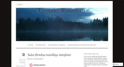 Desktop Screenshot of lennartwennberg.com